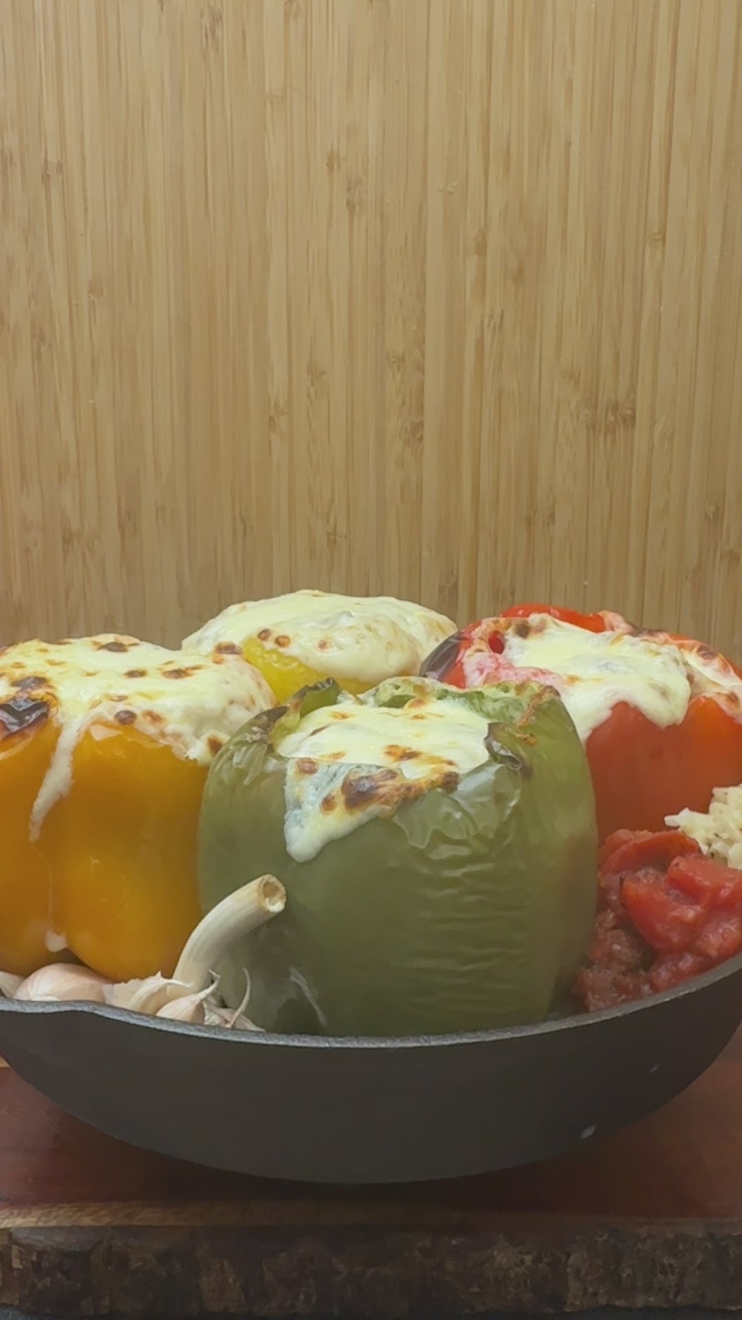 Beef-Stuffed Peppers